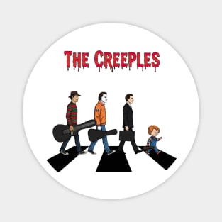 The Creeples Abbey Road Horror Parody Magnet